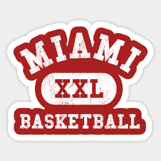 Miami Basketball III Sticker